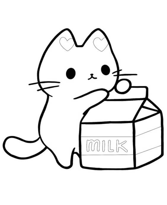 Free easy to print cute coloring pages