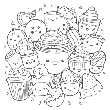 Coloring page png vector psd and clipart with transparent background for free download