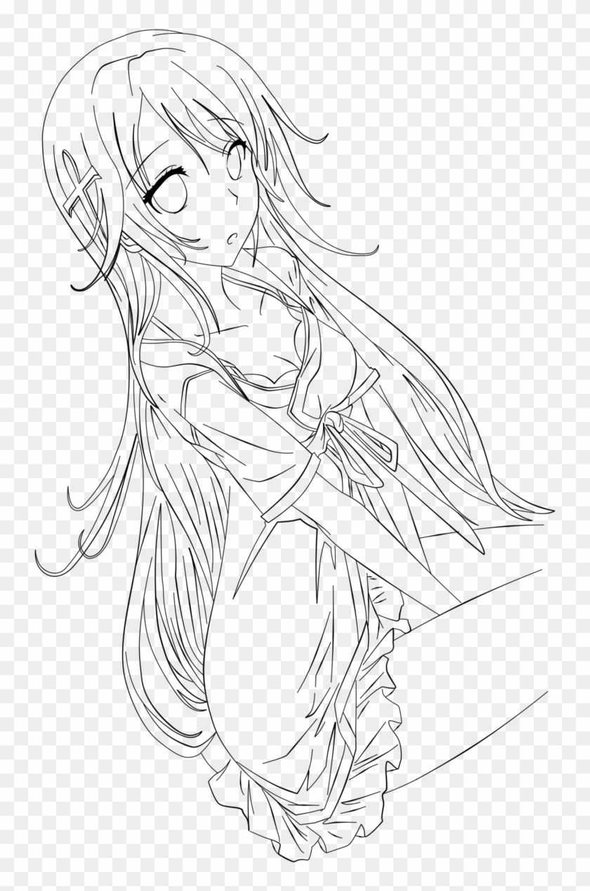 Find hd cute anime girl coloring pages