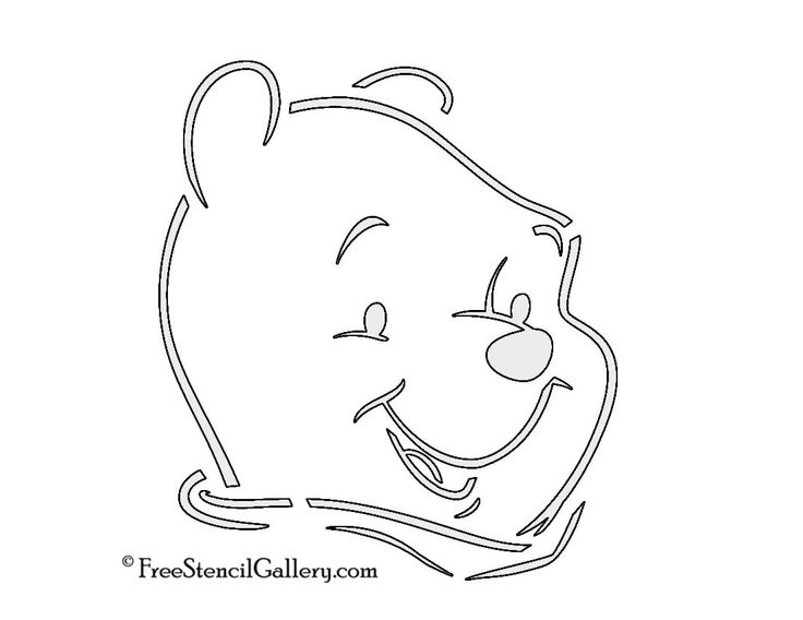 Winnie the pooh stencil free stencil gallery halloween pumpkin stencils winnie the pooh pumpkin halloween pumpkin carving stencils