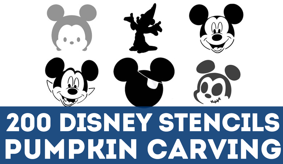 Halloween stencils printable disney stencils for pumpkins