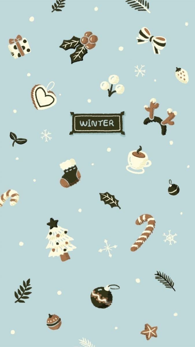 Cute winter iphone wallpapers