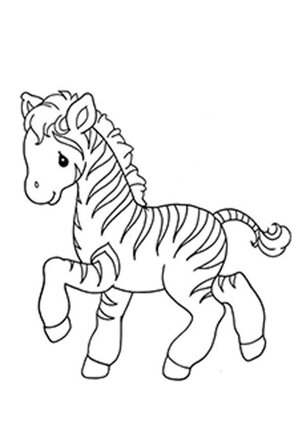 Animated cute zebra colorg page for kids precious moments colorg pages zebra colorg pages zoo colorg pages