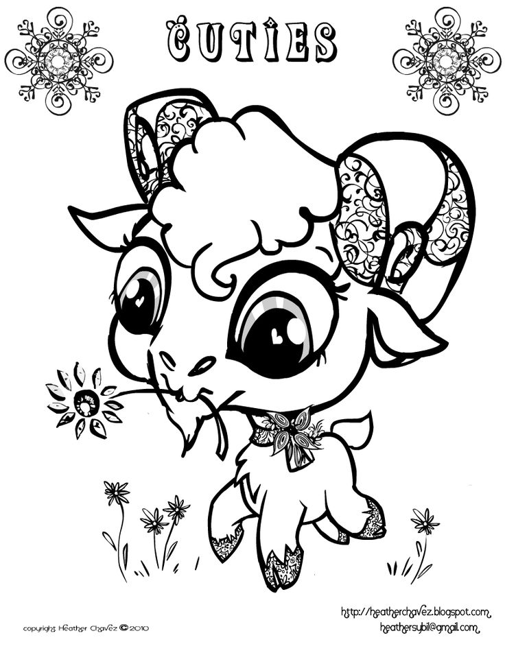 Adorable skunk coloring pages for kids