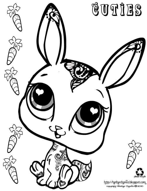 Cuties rabbit bunny coloring pages fruit coloring pages free coloring pages