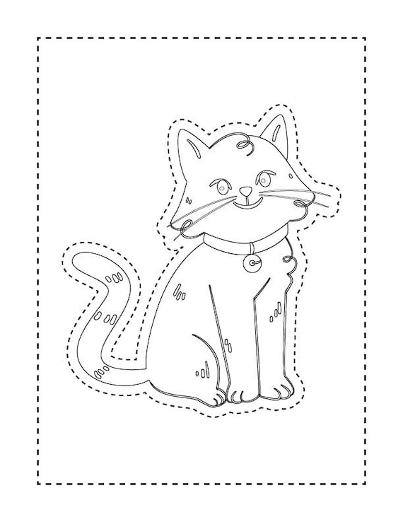 Learn to cut and coloring pages for kids coloring activity for kids children sketch coloring pages printable coloring book pdf