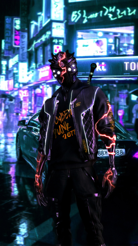 X cyberpunk tokyo street k android one hd k wallpapers images backgrounds photos and pictures