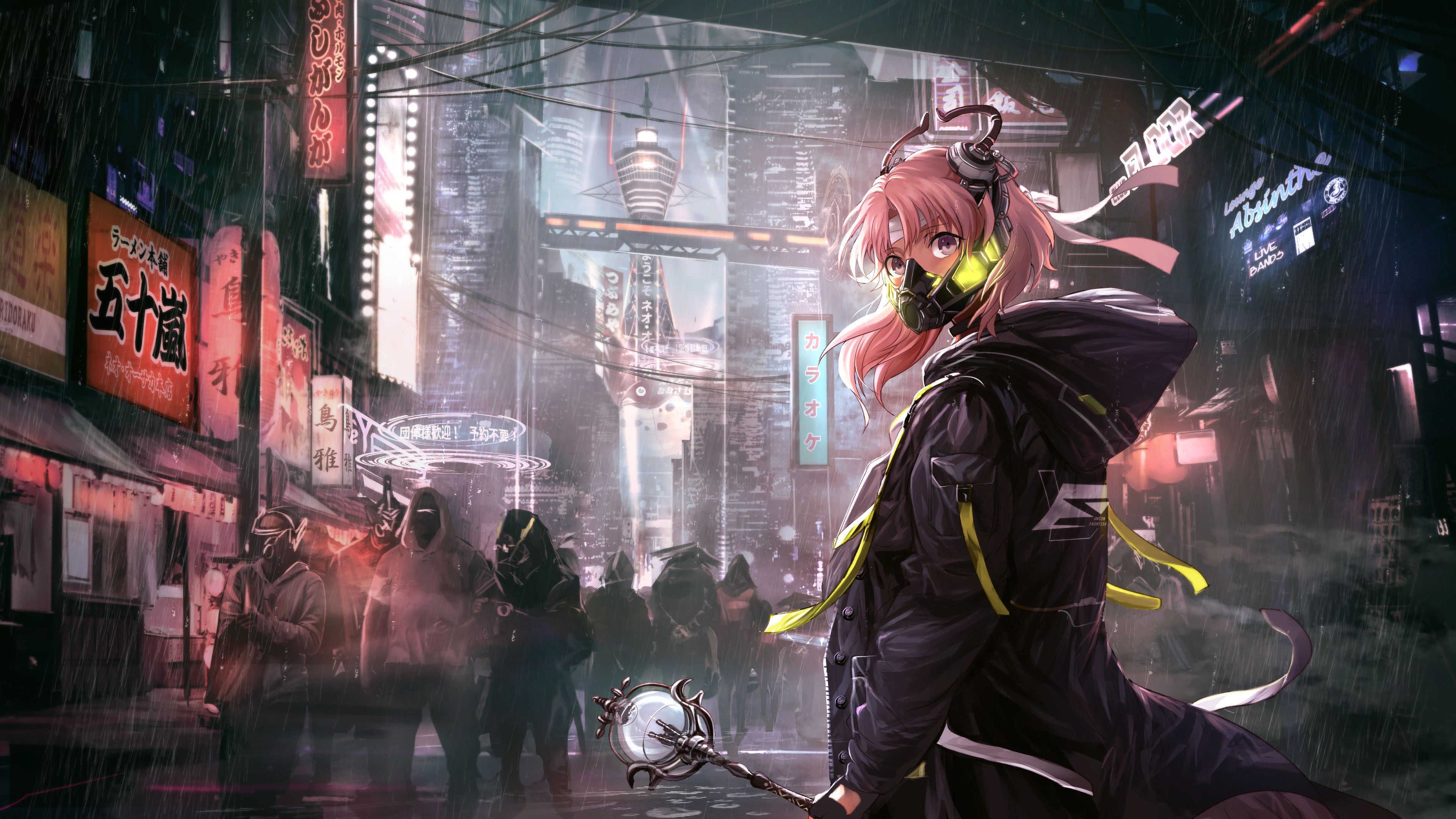 Cyberpunk anime wallpapers