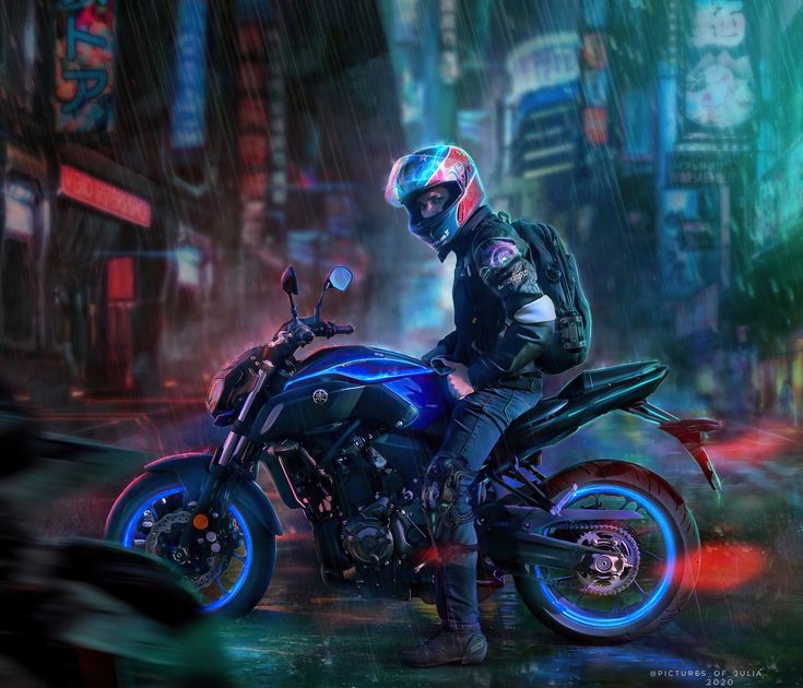 HD desktop wallpaper: Motorcycle, Video Game, Cyberpunk 2077 download free  picture #994384