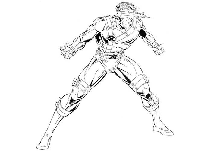 Cyclops coloring pages
