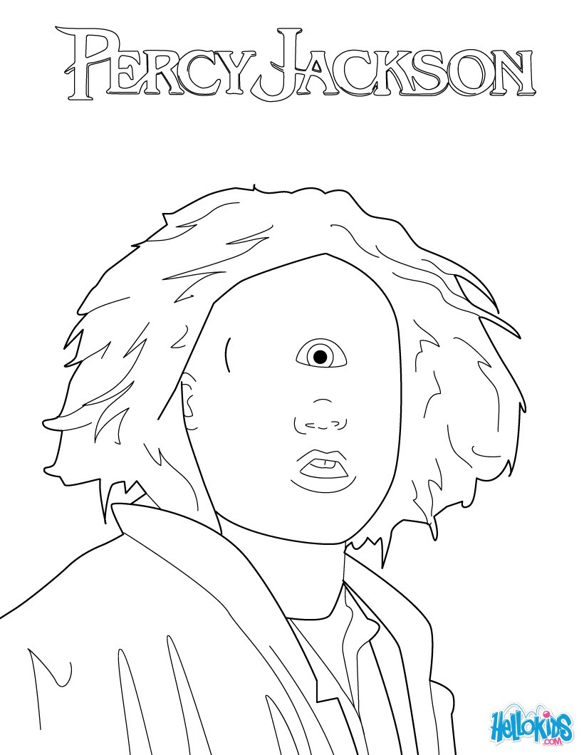 Tyson cyclops eye coloring pages