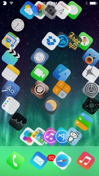 Create custom home screen layouts with homescreendesigner tweak homescreen iphone organization iphone home screen layout