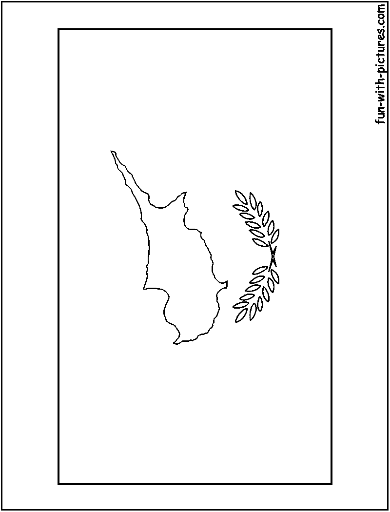 Cyprus flag coloring page