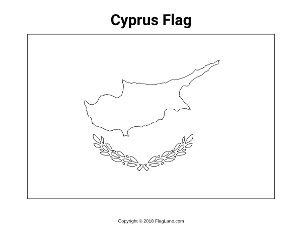 Free printable cyprus flag coloring page download it at httpsflaglanecoloring