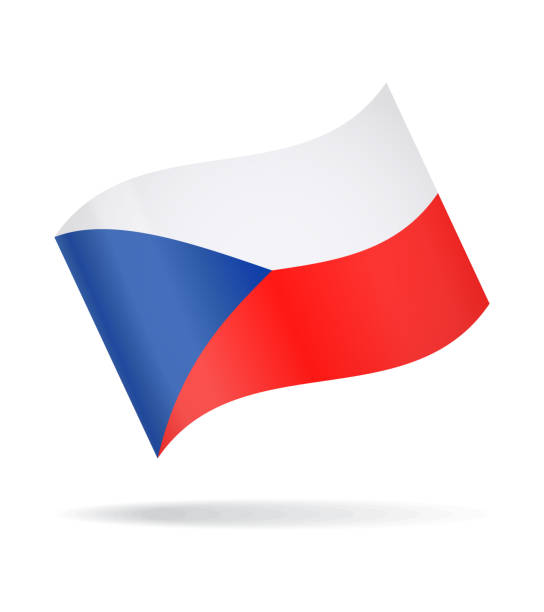 Czech flag stock photos pictures royalty