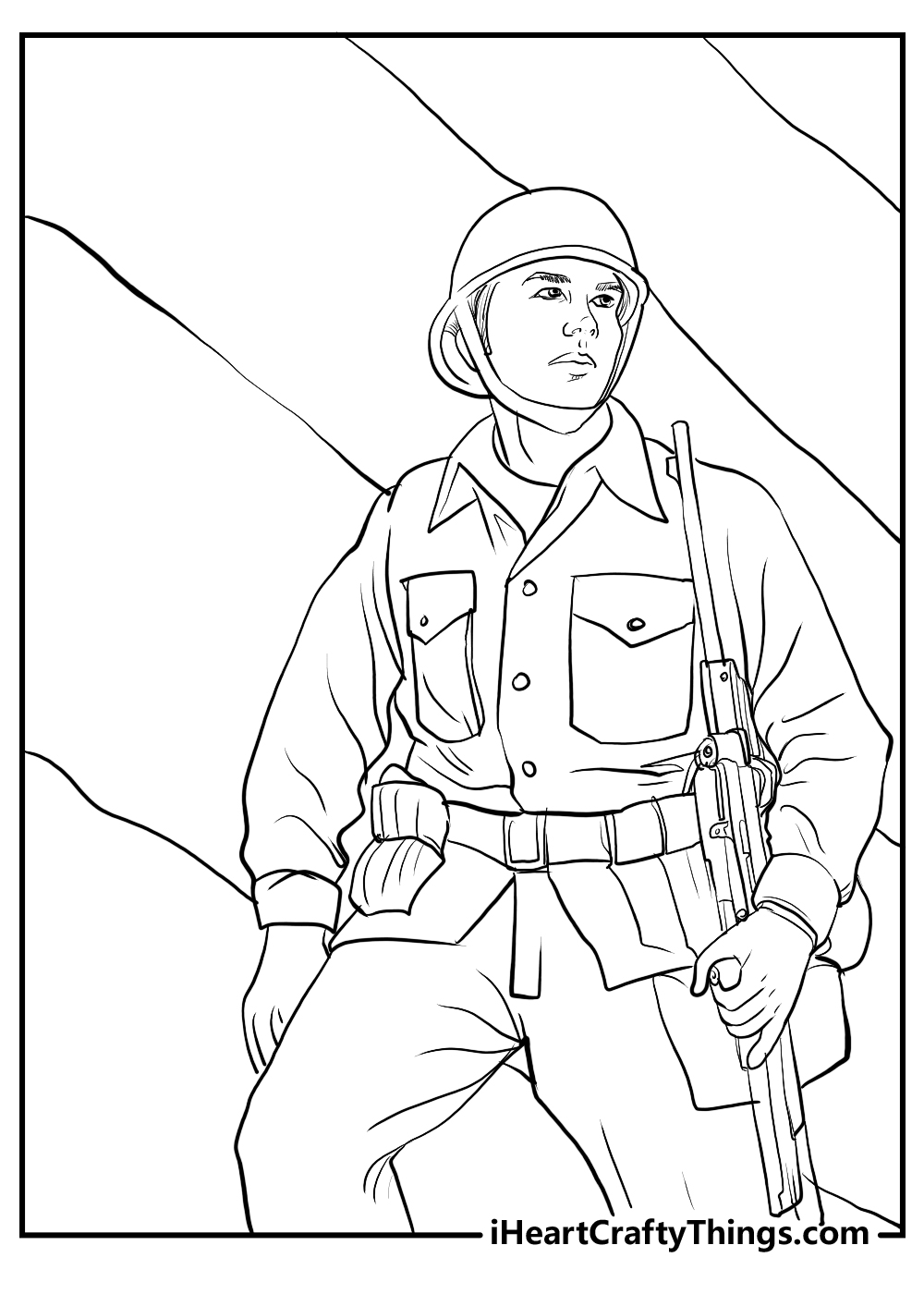 Veterans day coloring pages free printables