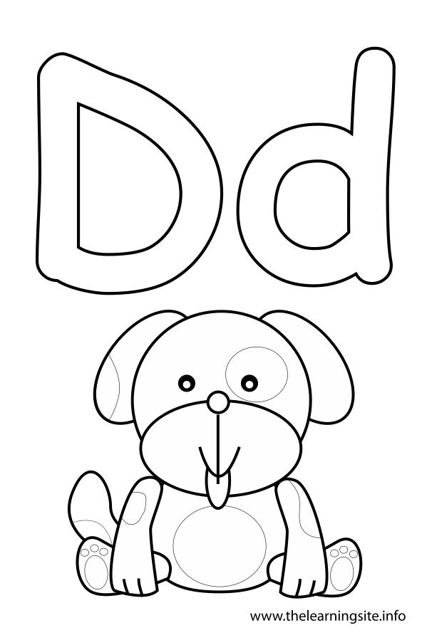 Letter d coloring page dog abc coloring pages letter a coloring pages alphabet coloring pages