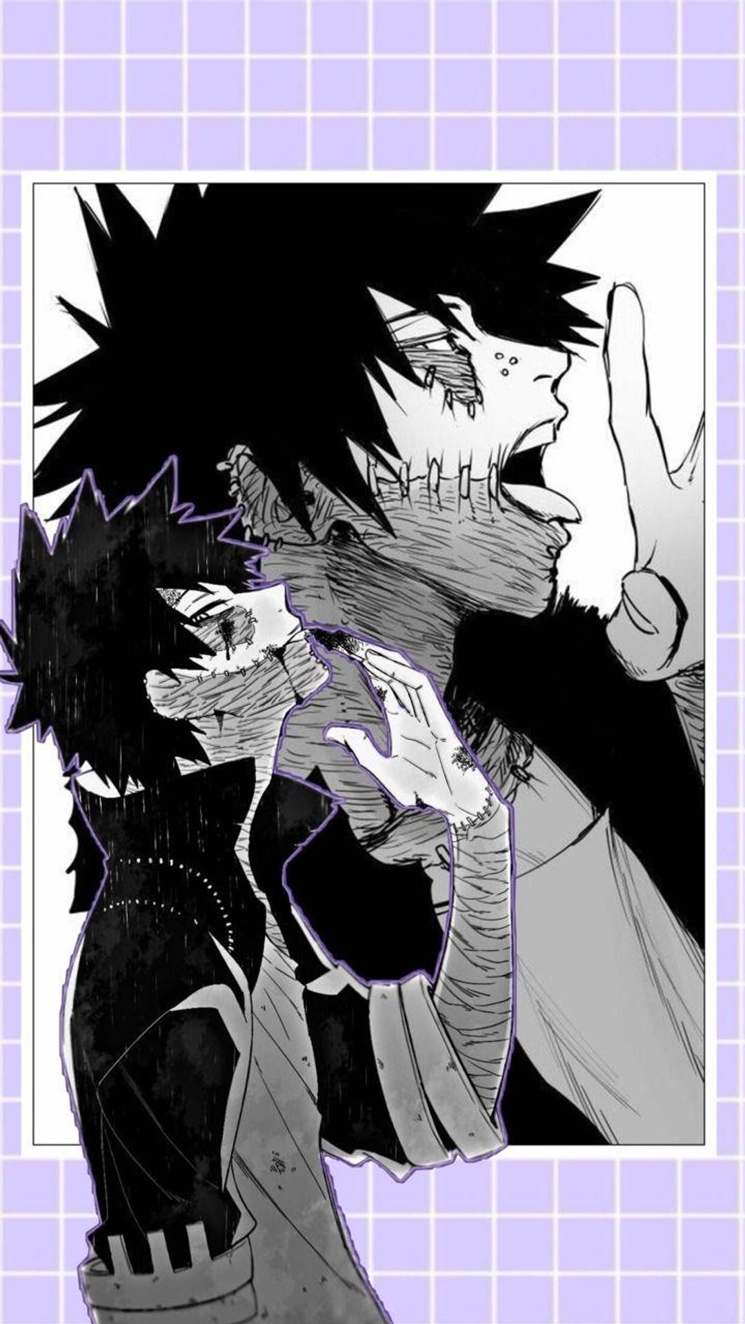 Download purple aesthetic dabi wallpaper