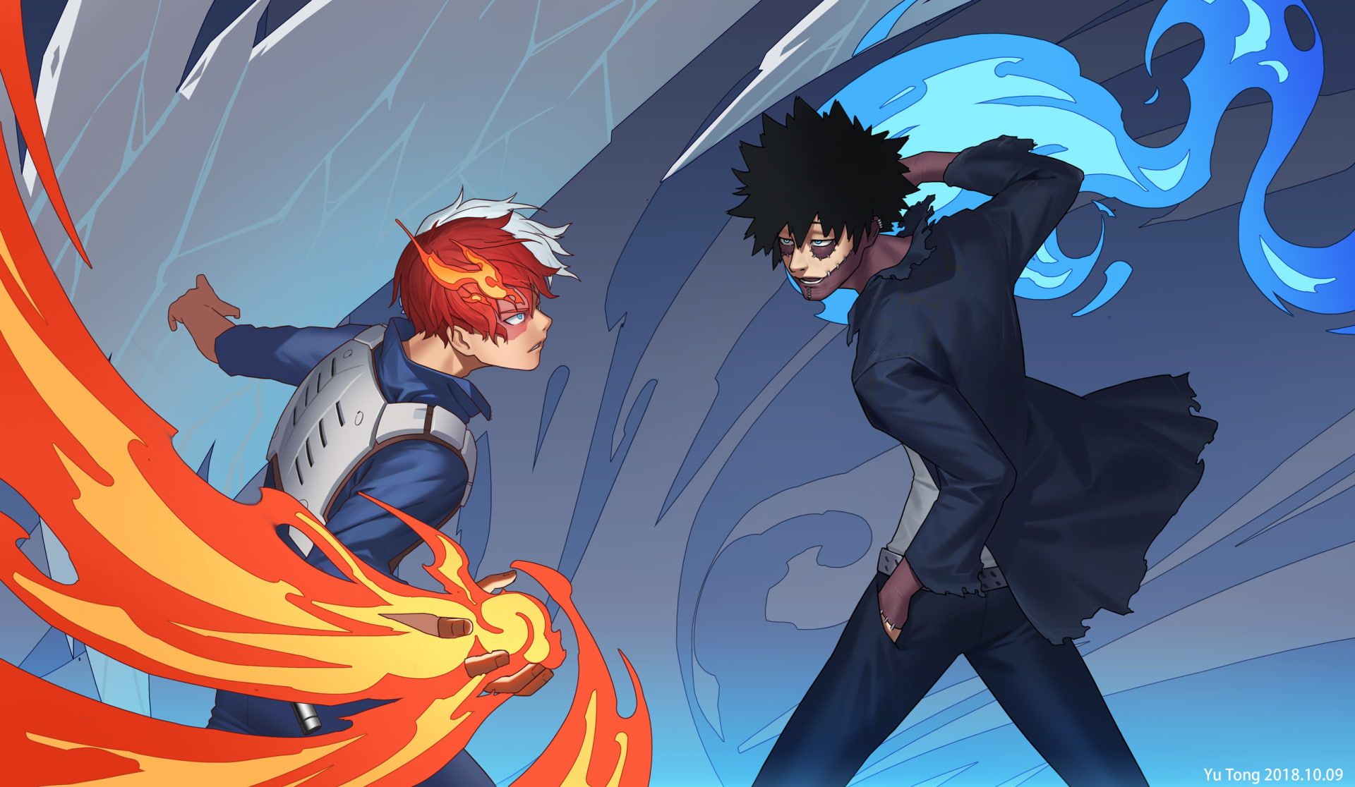 Todoroki x dabi wallpapers