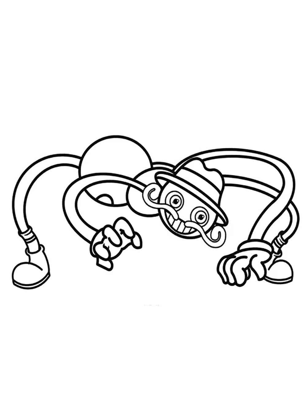 Daddy long legs coloring pages