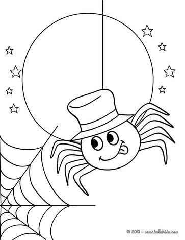 Black daddy longlegs coloring pages