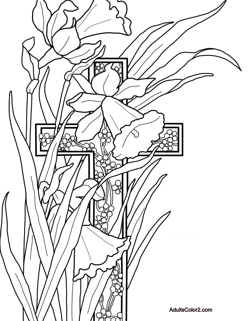 Easter coloring pagescelebrate rebirth