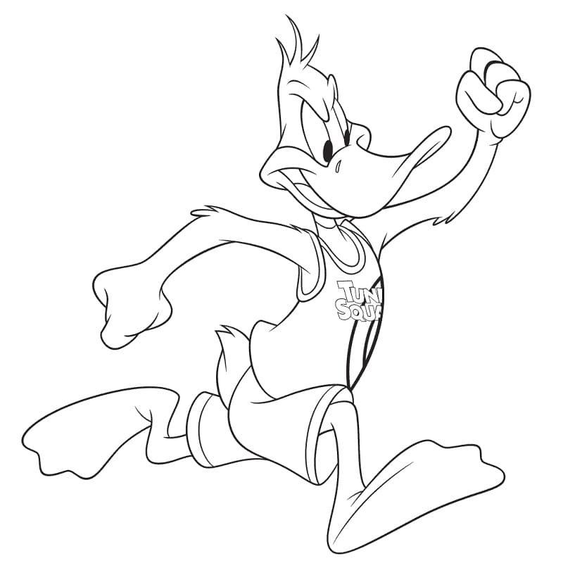 Daffy duck coloring pages printable for free download