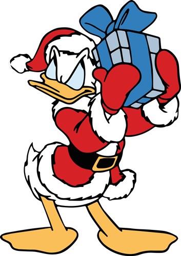 Christmas donald duck svg cut file at