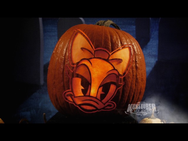 Daisy duck pumpkin carving disney channel