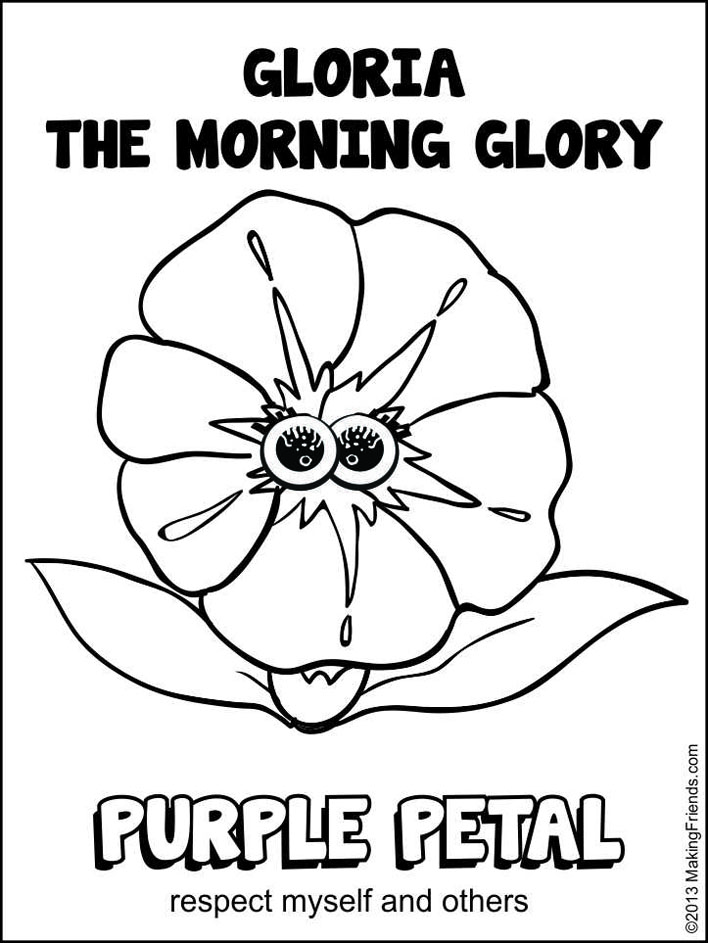 Gloria the morning glory daisy troop