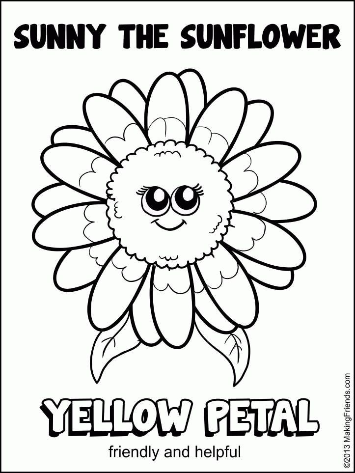 Coloring page girl scout daisy activities girl scout daisy petals daisy girl scouts