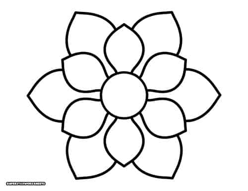 Flower templates