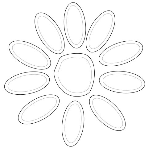 Click to see printable version of girl scout daisy petals coloring page girl scout daisy petals girl scout daisy activities daisy petals