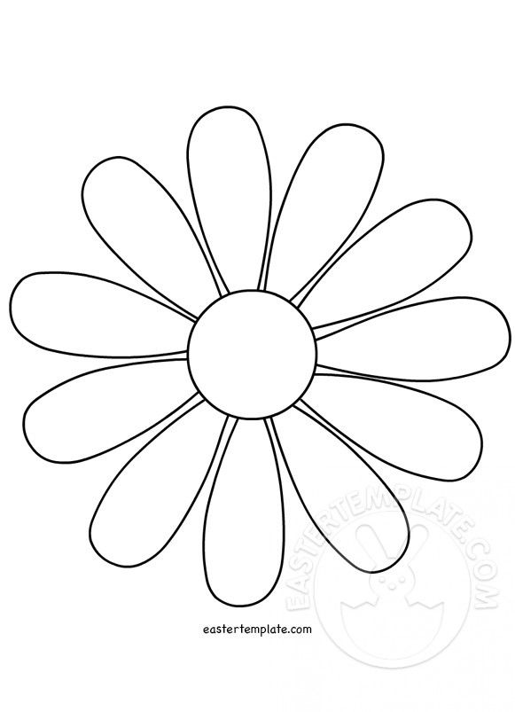 Risultati immagini per flower template flower template flower drawing flower templates printable