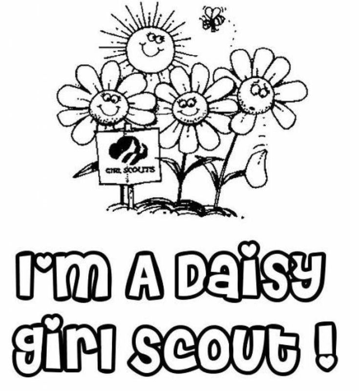 Girl scout coloring pages awesome daisy girl scouts coloring sheets karen coloring page