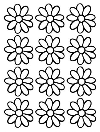 Printable coloring pages flower coloring pages printable flower pattern pattern coloring pages