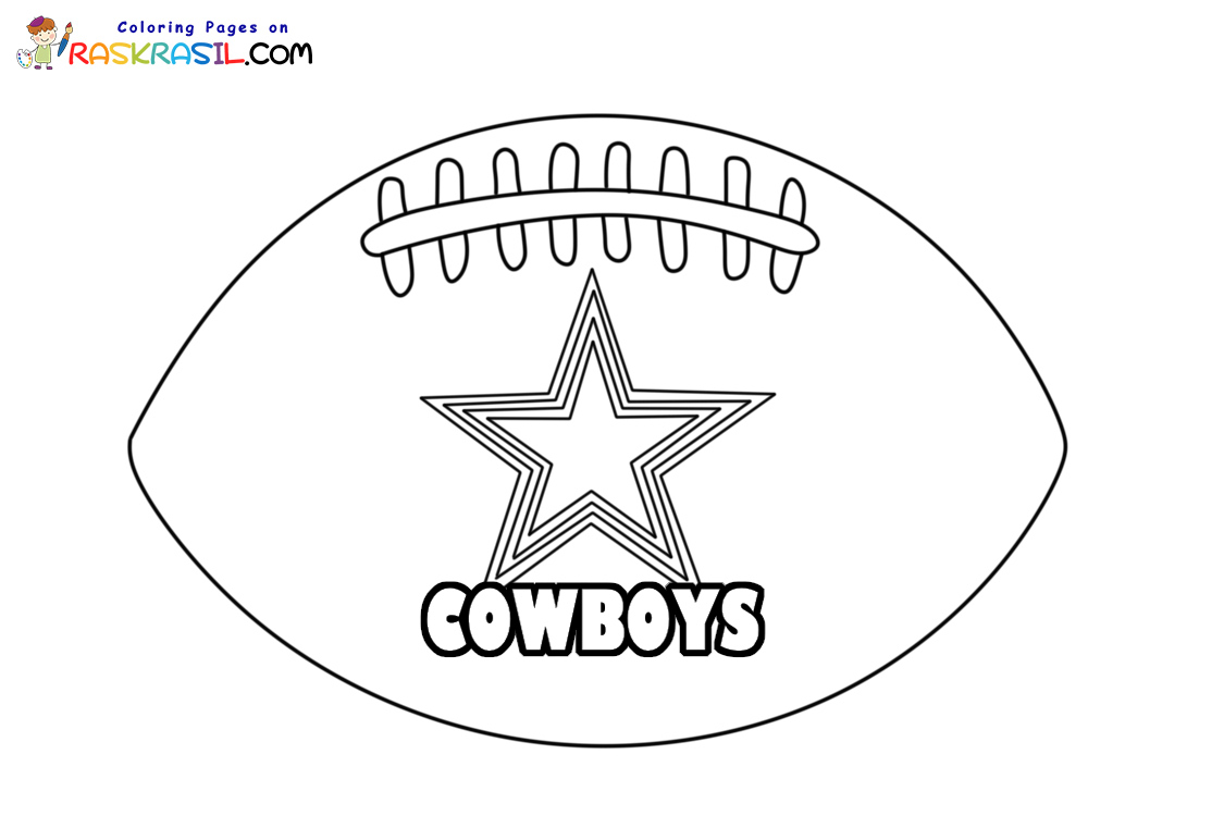 Dallas cowboys coloring pages