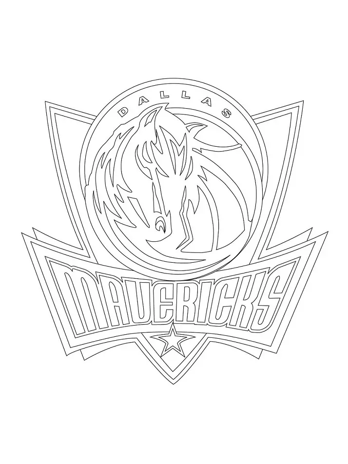 Dallas mavericks logo fãrbung seite