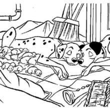 Dalmatians coloring pages