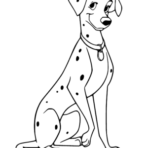 Dalmatians coloring pages printable for free download