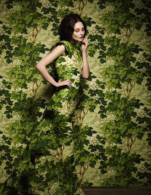 Futuristic style paper fashion dresses green inspiration wallpaper dress futuristic style