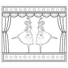 Top free printable beautiful ballet coloring pages online