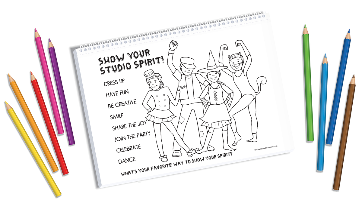 Coloring pages dance studio owner tools and resources to make your dance school profitable