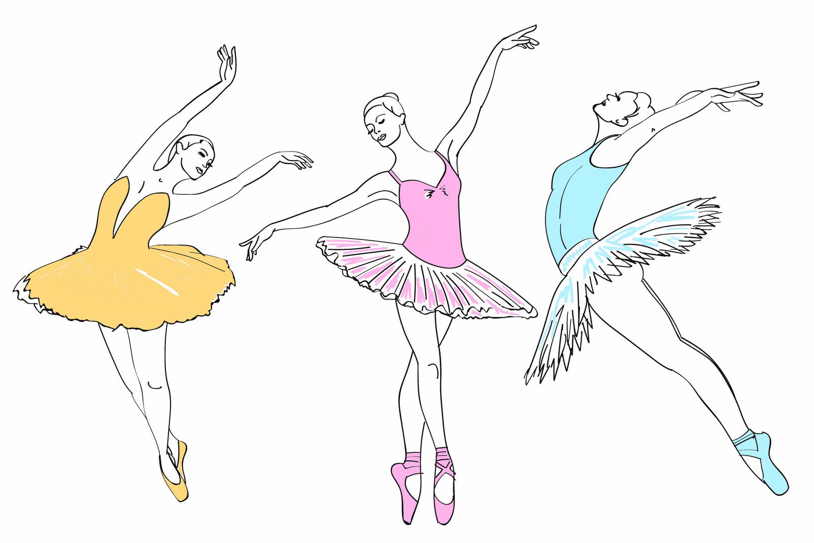 Ballerina coloring pages ballet printables fun facts at