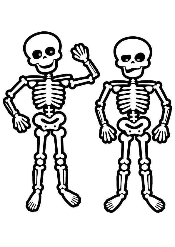 Dancing skeleton coloring page halloween coloring coloring pages halloween drawings