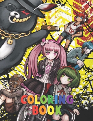 Danganronpa coloring book fantastic coloring book for all fans of danganronpa with high