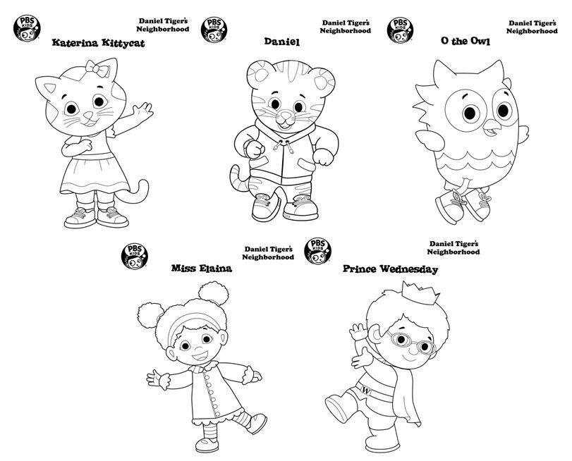 Daniel tiger on x celebrate nationalcoloringday with these free coloring sheets from the danieltigerpbs website httpstcovogvpu httpstcowwggtsdy x