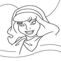 Daphne blake coloring pages