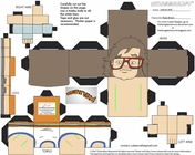 Darius jenkins paper toy free printable papercraft templates