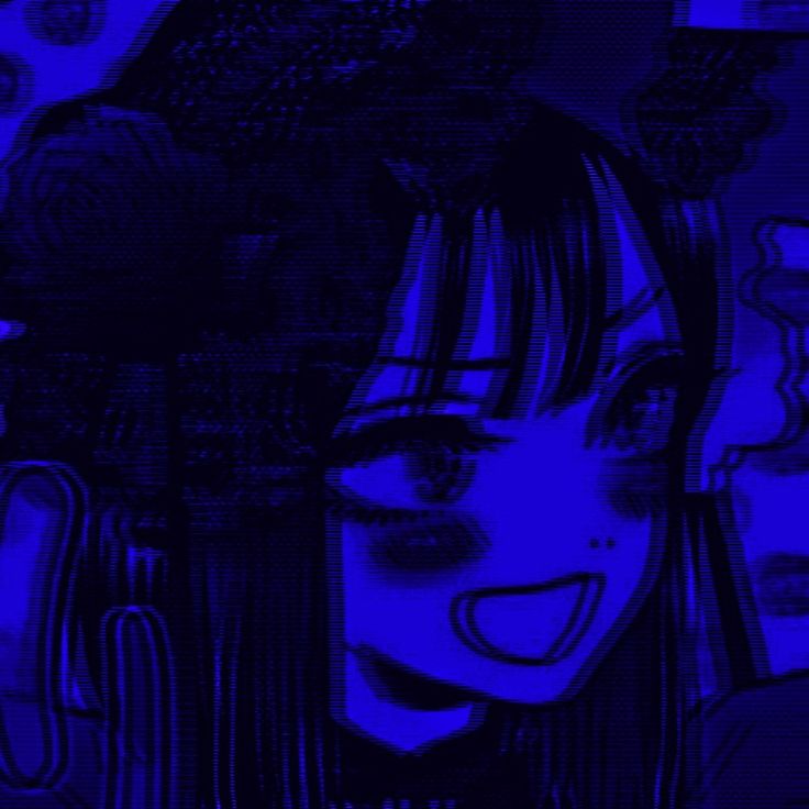 Êã ððððððððð ðððð ãé blue anime blue aesthetic dark blue aesthetic